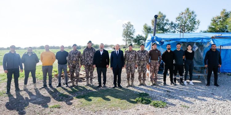Cumhurbaşkanı Tatar,  Yiğitler Pile Yolu’nda  incelemelerde bulundu