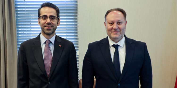 Öztürkler, Büyükelçi Serim’i ziyaret etti