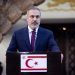 Fidan: “Kıbrıs’ın iki devletli bir çözüm içerisinde yoluna devam etmesi gerekiyor”