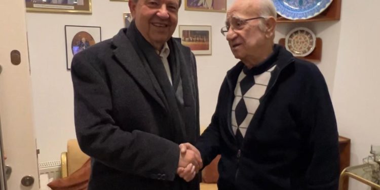Tatar, eski bakanlardan Eşber Serakıncı’yı ziyaret etti