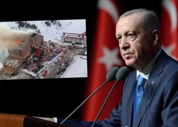 TC Cumhurbaşkanı Erdoğan, Kartalkaya’daki yangın faciası nedeniyle 1 günlük milli yas ilan edildiğini açıkladı