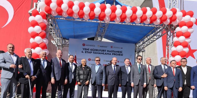 Yeni Güzelyurt Devlet Hastanesi 4. Etap tamamlama projesi başladı.. Başbakan Üstel:Güzelyurt Hastanesi 15 Kasım’da kapılarını hizmete açacak