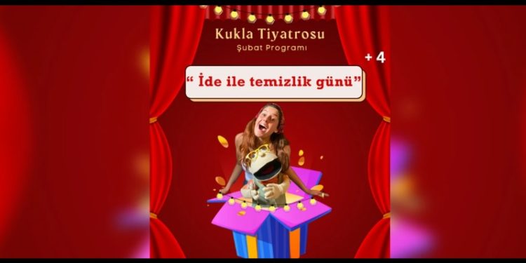 “İde ile Temizlik Günü” kukla tiyatrosu KTÖS binasında sahnelenecek