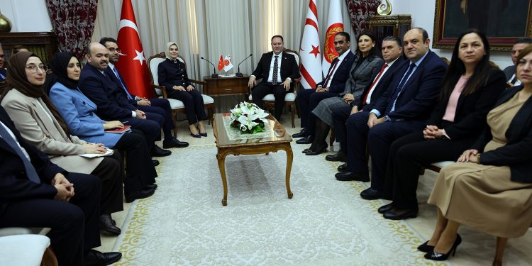 Öztürkler, Göktaş ve heyetini kabul etti