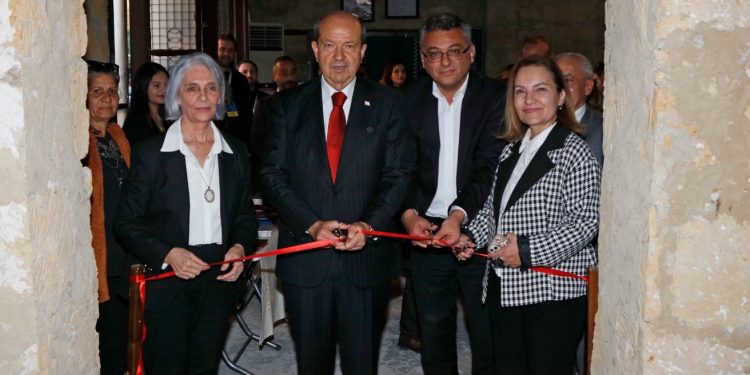“Lefkara Nakışının Dansı” sergisinde konuşan Tatar: “Yapılan çalışmalar kültürel mirasa katkı yapıyor”