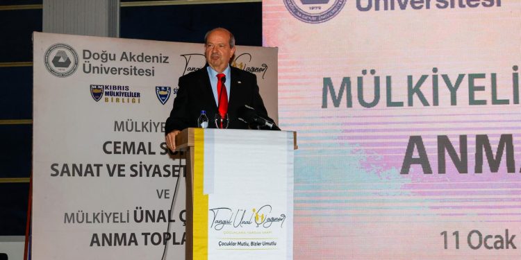 Cumhurbaşkanı Tatar, Çağıner’i anma etkinliğine katıldı