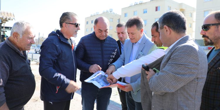 Demirhan’a yapılacak kavşakla ilgili alt yapı çalışmaları başladı