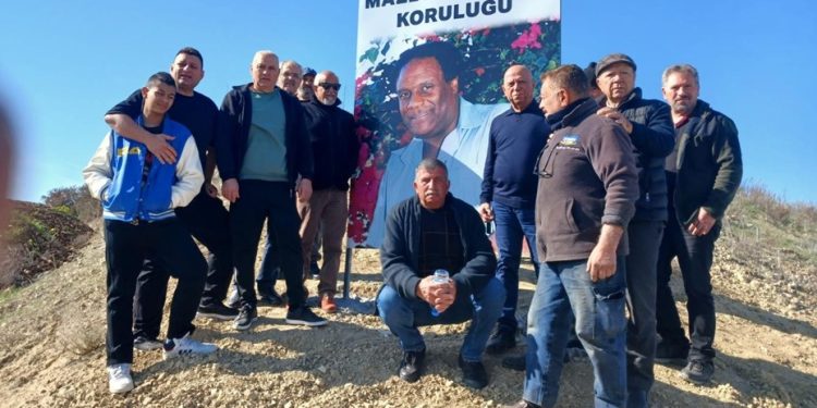 Mazlum Mercan Anı Ormanı için fidan dikimi yapıldı