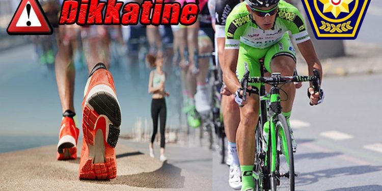 Pazar günü Mehmet Akif Caddesi ile Osman Örek Caddesi üzerinde Duatlon (Koşu-Bisiklet-Koşu) yarışı gerçekleştirilecek