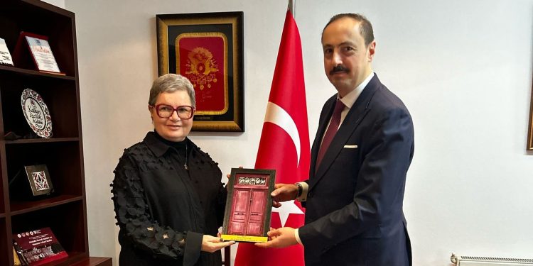 Gencay Eroğlu’ndan Üsküp’te diplomatik ziyaret