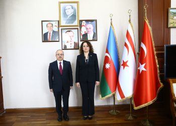 Türkiye’nin Bakü Büyükelçisi Akgün, KKTC Bakü Temsilciliğini ziyaret etti