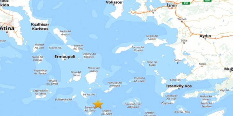 Ege denizindeki deprem fırtınası sürüyor