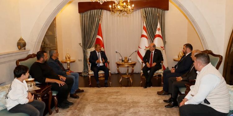Cumhurbaşkanı Tatar, Seracılar Birliği heyetini kabul etti