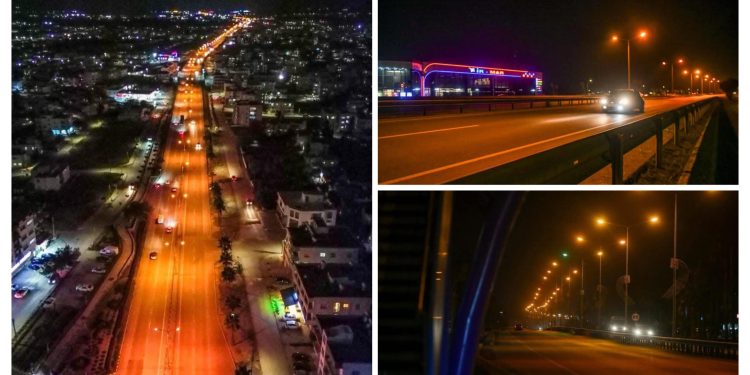 Lefkoşa-Güzelyurt anayolundaki aydınlatma sorunu giderildi