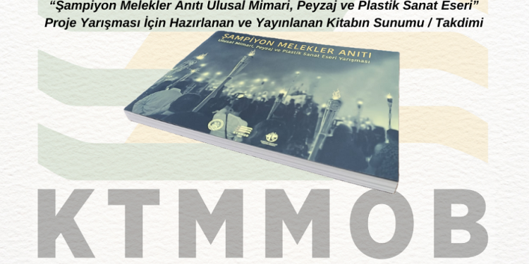 Şampiyon Melekleri Anma ve Anıt Proje Yarışması kitapçığının tanıtım etkinliği düzenleniyor