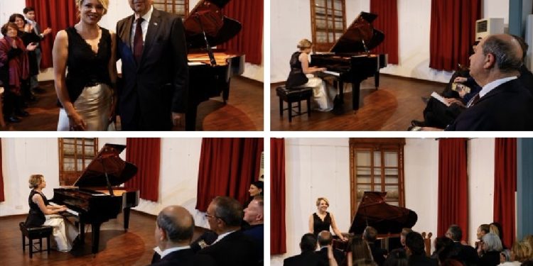 Cumhurbaşkanı Tatar, Rüya Taner’in piyano resitalini izledi