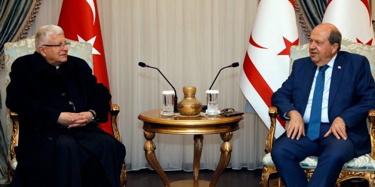 Cumhurbaşkanı Tatar, Maronit Başpiskoposu Selim Sfeir’i kabul etti