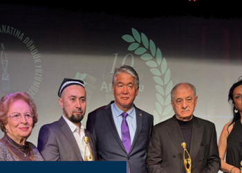 TÜRKSOY Uluslararası Tiyatro Ödülleri İstanbul’da sahiplerini buldu. Ayla Haşmetli de ödül aldı