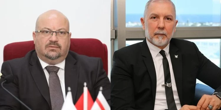UBP Milletvekili Küçük ile DP Milletvekili Akpınar, hazırladıkları “Arabuluculuk Yasası” önerisini Meclis’e sundu