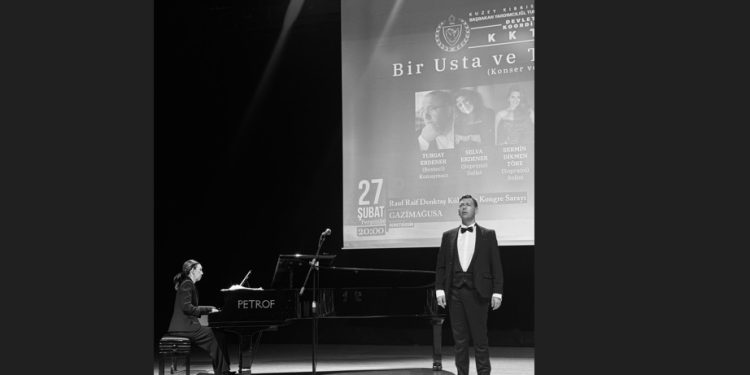 “Bir Usta ve Türk Ezgileri” isimli konser Gazimağusa’da seyirciyle buluştu