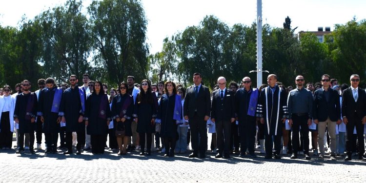 DAÜ, 14 Mart Tıp Bayramı kapsamında tören düzenledi