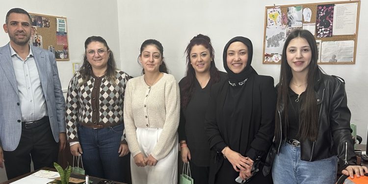 SAMTAY Vakfı, 8 Mart Dünya Kadınlar Günü dolayısıyla Lefke’de ziyaret gerçekleştirdi