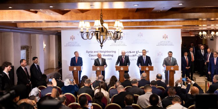 Türkiye, Ürdün, Irak, Lübnan ve Suriye’nin düzenlediği toplantının ardından ortak bildiri yayımlandı