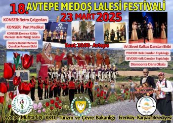 18’inci Avtepe Medoş Lalesi Festivali yapılıyor