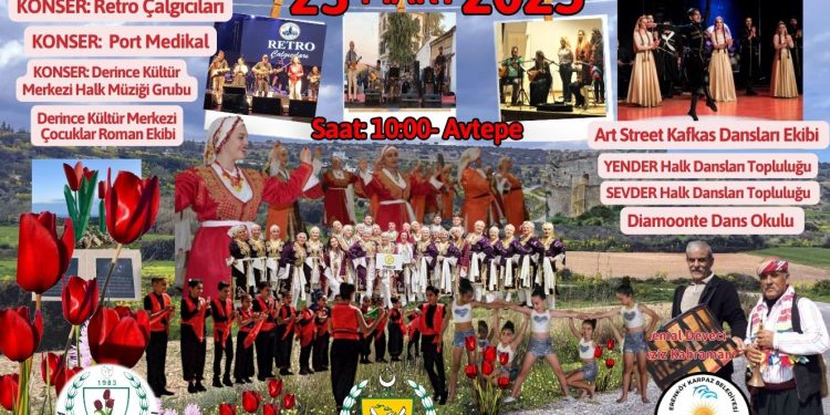 18’inci Avtepe Medoş Lalesi Festivali yapılıyor