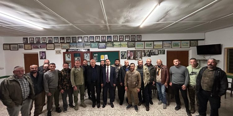 Çavuş, Dağyolu ve Şirinevler bölgesindeki üreticileri ile bir araya geldi