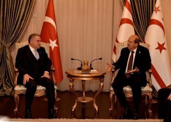 Cumhurbaşkanı Tatar, Türkiye Cumhuriyeti Gençlik ve Spor Bakanı Bak’ı kabul etti…Tatar: “Gençliğimize hak ettikleri imkanları vermek bizlerin görevi ve sorumluluğudur”