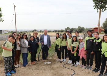 Değirmenlik’teki “Ağaç ve Orman Haftası” etkinliğinde 110 fidan dikildi