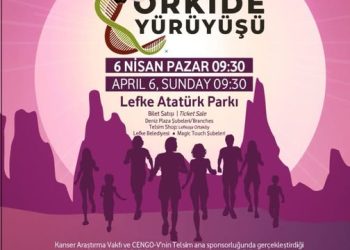 Kansere karşı yapılan orkide yürüyüşü bu yıl Lefke’de olacak