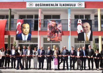 Değirmenlik İlkokulu yeni ders binası ve oyun parkı açıldı