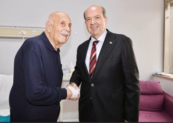 Tatar, hastanede tedavi görmekte olan TMT Mücahidi Metin Aybars’ı ziyaret etti