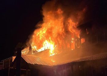 Uludağ’da otelde yangın