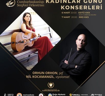 Cumhurbaşkanlığı Senfoni Orkestrası’ndan Dünya Kadınlar Günü konserleri