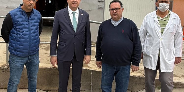 Sağlık Bakanı Dr. Hakan Dinçyürek, Dr. Burhan Nalbantoğlu Devlet Hastanesi’nde incelemelerde bulundu