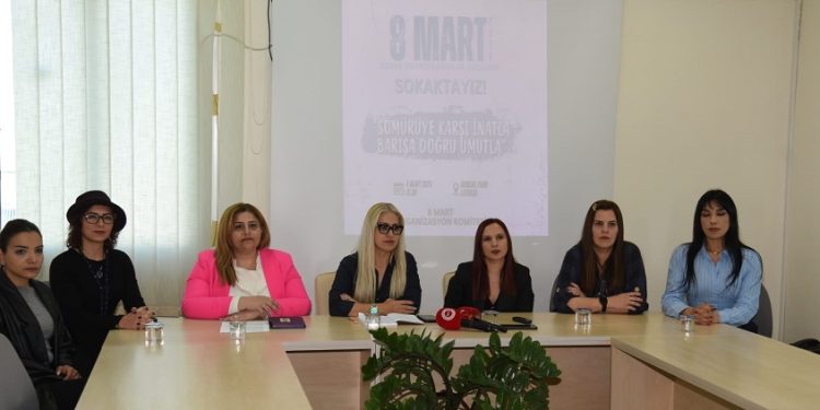 “8 Mart Organizasyon Komitesi” cumartesi günü düzenlenecek eyleme katılım çağrısı yaptı