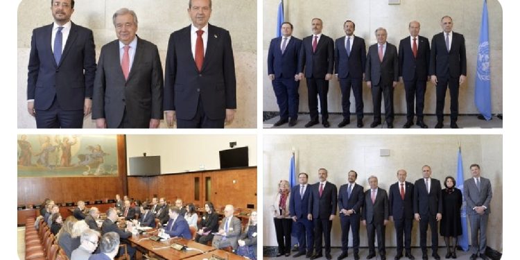 Cenevre’de  genişletilmiş formatlı gayriresmi Kıbrıs konferansı