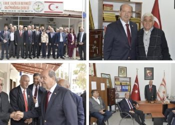 Cumhurbaşkanı Tatar, TBK Gaziler Derneği’ni ziyaret etti