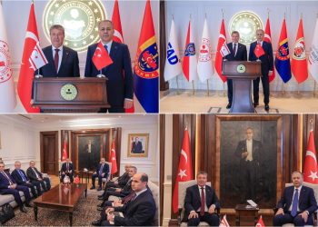 Başbakan Ünal Üstel, Ankara’da İçişleri Bakanı Ali Yerlikaya ile görüştü: ‘Göç Merkezi çalışmaları hızlandırılıyor,polis ve itfaiye araçları güçlendiriliyor’