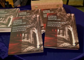 “Çağdaş Mağusa Gravürleri” isimli kitap sanatseverlere tanıtıldı