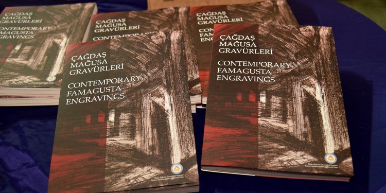 “Çağdaş Mağusa Gravürleri” isimli kitap sanatseverlere tanıtıldı