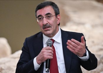 TC Cumhurbaşkanı Yardımcısı Yılmaz:Biz Kıbrıs’ta iki devletli bir çözümü savunuyoruz