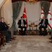 Cumhurbaşkanı Tatar Türk Dil Kurumu heyetini kabul etti
