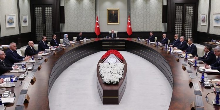 TC Cumhurbaşkanlığı Kabinesi toplandı