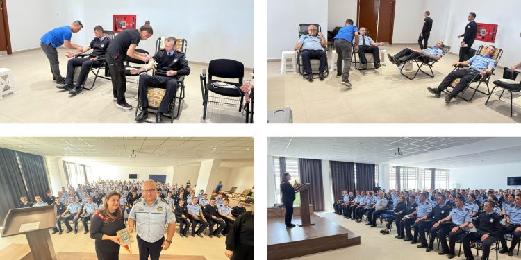 Polis Okulu Müdürlüğü’nden kan bağışı etkinliği