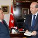 Dr. Hasan Topal, Cumhurbaşkanı Tatar’a kitabını takdim etti