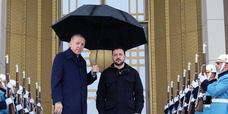 Ukrayna’nın Ankara Büyükelçiliğinden TC Cumhurbaşkanı Erdoğanlı paylaşım